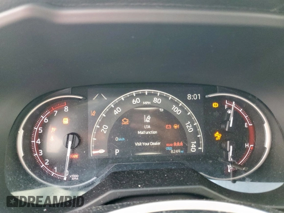 2023 Toyota RAV4 LE z VIN 2T3F1RFV4PW343172, wystawiony jako Copart lot #64432785 z przebiegiem 8 249 mil mil oraz Szkoda całkowita • Salvage title. Historia ofert i sprzedaży dostępna na DreamBid. Obrazek 9.