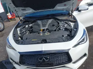 2018 Infiniti Q60 RED SPORT 400 with VIN JN1FV7EL6JM630898, listed as a IAAI auction lot 41628560 with 57,224 mi miles. Bid and sale history available at carsss.com. Image 10.