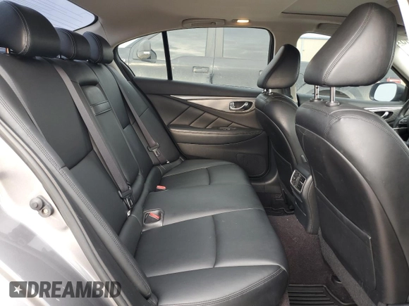 2014 Infiniti Q50 Sport with VIN JN1BV7AP2EM673700, listed as a Copart auction lot 47600985 with 136,475 mi miles and Salvage Title. Bid and sale history available at DreamBid. Image 10.