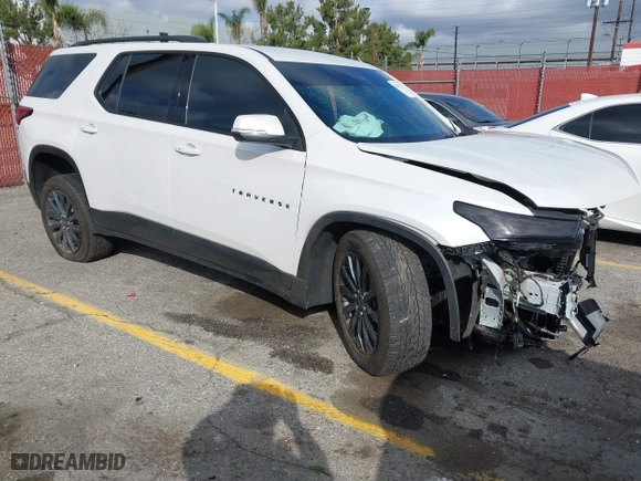 2022 Chevrolet Traverse RS with VIN 1GNERJKW2NJ185731, listed as a IAAI auction lot 41544719 with 1 mi miles. Bid and sale history available at carsss.com. Image 1.