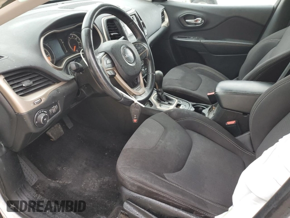 2015 Jeep Cherokee Latitude with VIN 1C4PJLCB9FW532301, listed as a Copart auction lot 52379335 with 153,845 mi miles and Salvage Title. Bid and sale history available at DreamBid. Image 7.
