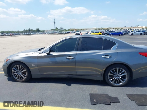 2017 Infiniti Q50 Premium with VIN JN1EV7AP6HM737917, listed as a IAAI auction lot 42288912 with 70,490 mi miles and . Bid and sale history available at DreamBid. Image 14.