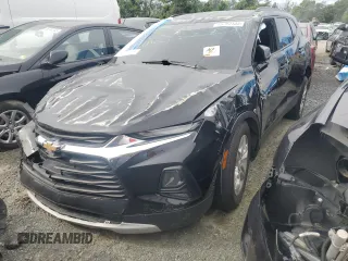 2021 Chevrolet Blazer LT z VIN 3GNKBJRS8MS572047, wystawiony jako Copart lot #55783135 z przebiegiem 96 744 mil mil oraz Szkoda całkowita • Salvage title. Historia ofert i sprzedaży dostępna na DreamBid. Obrazek 1.