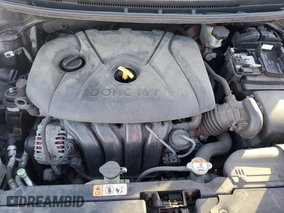 2014 Kia Forte LX with VIN KNAFX4A6XE5233178, listed as a Copart auction lot 88096605 with 123,313 mi miles and Salvage Title. Bid and sale history available at carsss.com. Image 12.