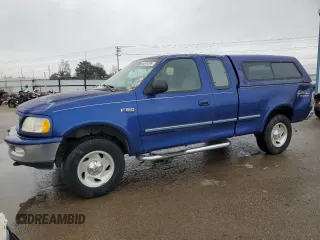 1997 Ford F-150 XL with VIN 1FTDX18W3VKC25911, listed as a Copart auction lot 44074305 with 184,409 mi miles and Salvage Title. Bid and sale history available at carsss.com. Image 1.