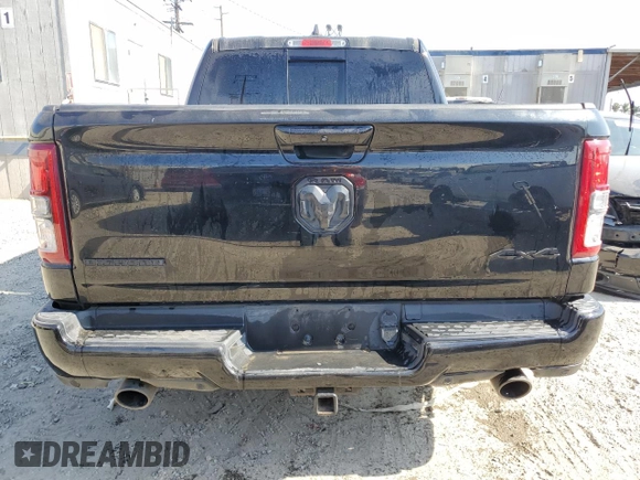 2023 Ram 1500 Big Horn with VIN 1C6SRFFM3PN520774, listed as a Copart auction lot 64585325 with Not provided miles and Salvage title. Bid and sale history available at DreamBid. Image 6.