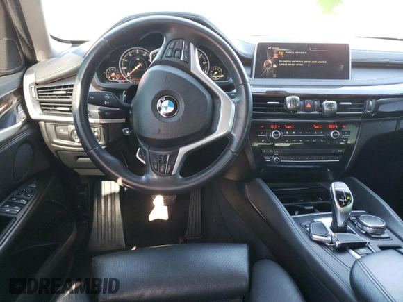 2015 BMW X6 sDrive35i with VIN 5UXKU0C50F0F91736, listed as a Copart auction lot 56662172 with 67,560 mi miles. Bid and sale history available at carsss.com. Image 9.