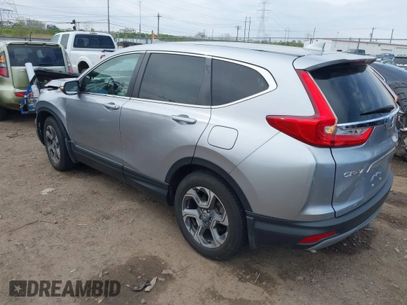 2019 Honda CR-V EX with VIN 2HKRW2H5XKH638800, listed as a IAAI auction lot 42061457 with 54,440 mi miles. Bid and sale history available at carsss.com. Image 3.