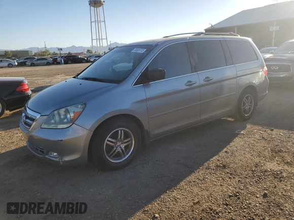 2007 Honda Odyssey Touring with VIN 5FNRL38857B044453, listed as a Copart auction lot 70323773 with 194,831 mi miles and Clean Title. Bid and sale history available at DreamBid. Image 1.