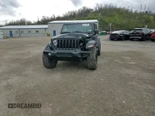2020 Jeep Wrangler Unlimited Sport S z VIN 1C4HJXDN4LW347458, wystawiony jako Copart lot #52191705 z przebiegiem 37 353 mil mil oraz Szkoda całkowita • Salvage title. Historia ofert i sprzedaży dostępna na DreamBid. Obrazek 12.