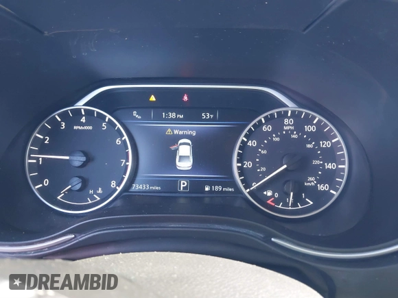 2020 Nissan Maxima S with VIN 1N4AA6BV7LC381254, listed as a IAAI auction lot 41246789 with 73,562 mi miles and . Bid and sale history available at DreamBid. Image 15.