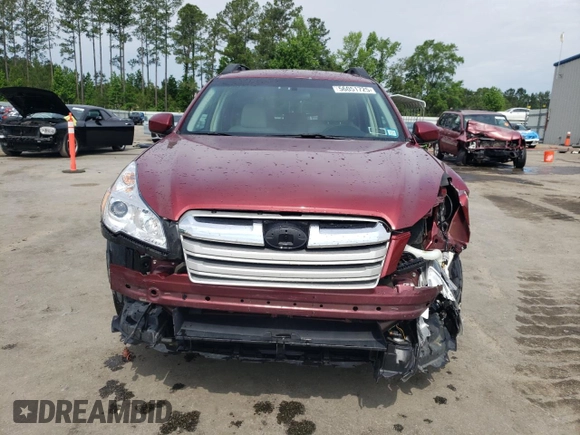 2013 Subaru Outback Limited с VIN 4S4BRDJC9D2276892, выставлен на аукционе Copart как лот 56051725 с пробегом 21 693 миль миль и Списание • Salvage title. История ставок и продаж доступна на DreamBid. Изображение 5.