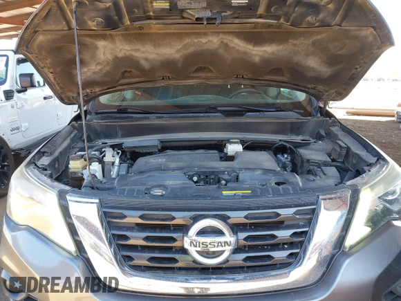 2017 Nissan Pathfinder S with VIN 5N1DR2MN1HC637381, listed as a IAAI auction lot 42101268 with 76,215 mi miles and . Bid and sale history available at DreamBid. Image 10.