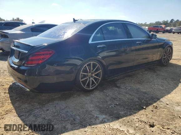 2020 Mercedes-Benz S-Class S 560 with VIN WDDUG8DB3LA518292, listed as a Copart auction lot 71921084 with 0 mi miles and Salvage Title. Bid and sale history available at carsss.com. Image 3.