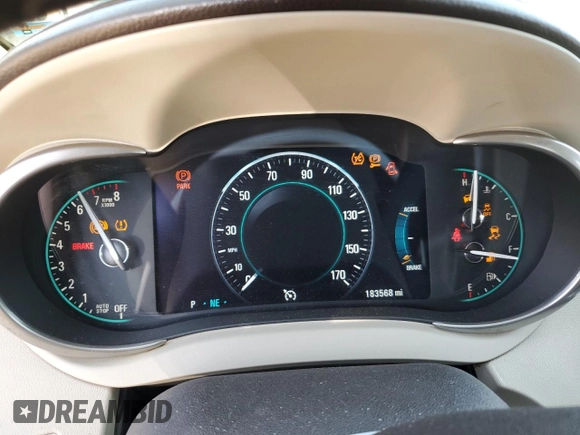 2014 Buick LaCrosse with VIN 1G4GA5GR8EF182012, listed as a Copart auction lot 49692555 with 183,568 mi miles and Clean title. Bid and sale history available at DreamBid. Image 9.