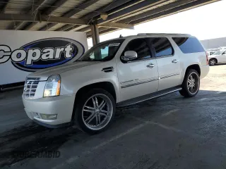 2007 Cadillac Escalade ESV with VIN 1GYFK66887R405317, listed as a Copart auction lot 58388035 with 145,853 mi miles and Salvage title. Bid and sale history available at DreamBid. Image 1.