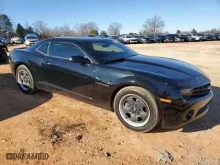 2013 Chevrolet Camaro LS with VIN 2G1FE1E38D9159857, listed as a Copart auction lot 88703025 with 111,294 mi miles and Salvage Title. Bid and sale history available at carsss.com. Image 4.