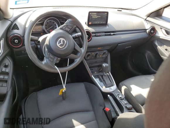 2017 Mazda CX-3 Sport with VIN JM1DKDB72H0148787, listed as a Copart auction lot 74124464 with 137,004 mi miles and Salvage Title. Bid and sale history available at carsss.com. Image 8.