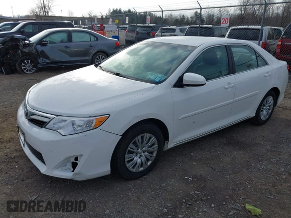 2014 Toyota Camry L with VIN 4T4BF1FKXER374901, listed as a IAAI auction lot 41861839 with 130,990 mi miles and . Bid and sale history available at DreamBid. Image 17.