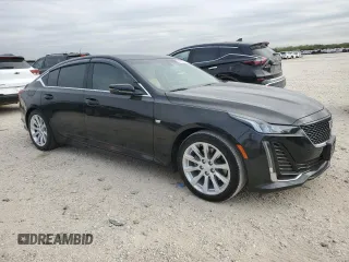 2021 Cadillac CT5 Luxury z VIN 1G6DM5RK9M0113722, wystawiony jako Copart lot #82392964 z przebiegiem 83 333 mil mil oraz Czysty tytuł • Clean title. Historia ofert i sprzedaży dostępna na DreamBid. Obrazek 4.