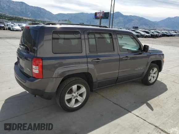 2014 Jeep Patriot Latitude with VIN 1C4NJRFB1ED727017, listed as a Copart auction lot 61660885 with 151,097 mi miles and Salvage title. Bid and sale history available at DreamBid. Image 3.