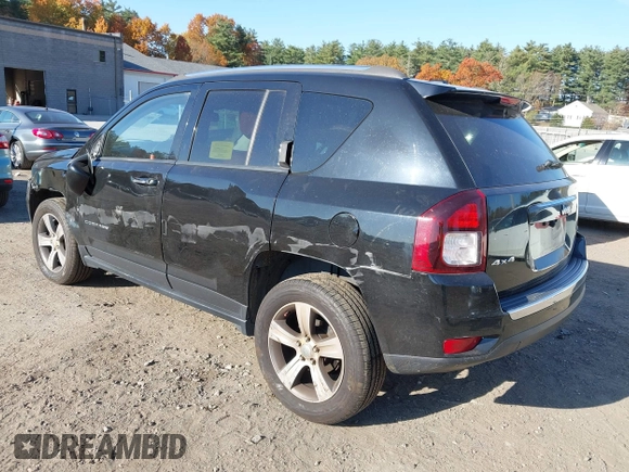 2017 Jeep Compass Latitude with VIN 1C4NJDEB7HD113209, listed as a IAAI auction lot 40633668 with 96,264 mi miles and . Bid and sale history available at DreamBid. Image 3.