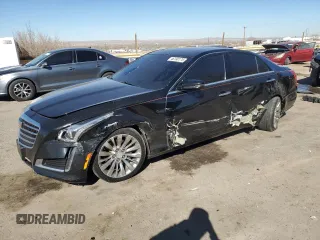 2017 Cadillac CTS Luxury AWD with VIN 1G6AX5SX3H0187353, listed as a Copart auction lot 46190175 with 78,211 mi miles and Salvage title. Bid and sale history available at DreamBid. Image 1.