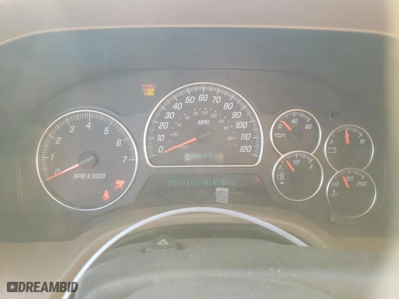 2003 GMC Envoy SLE with VIN 1GKDS13SX32242421, listed as a Copart auction lot 82654814 with 0 mi miles and Salvage Title. Bid and sale history available at carsss.com. Image 9.