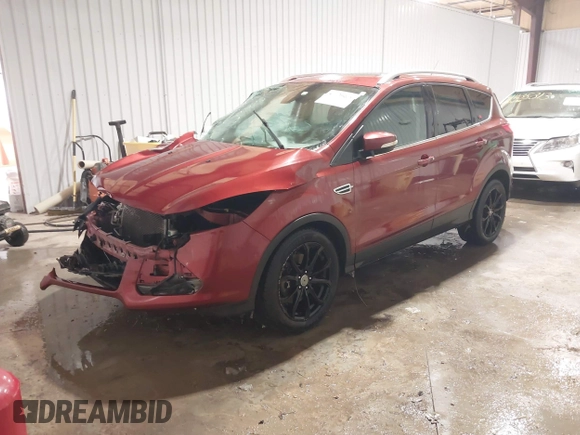 2014 Ford Escape Titanium with VIN 1FMCU9J90EUB01280, listed as a IAAI auction lot 41630208 with Not Provided miles. Bid and sale history available at carsss.com. Image 17.