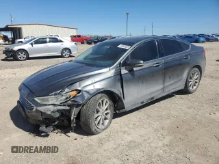 2017 Ford Fusion SE with VIN 3FA6P0HD6HR178798, listed as a Copart auction lot 47803855 with 140,256 mi miles and Salvage Title. Bid and sale history available at carsss.com. Image 1.