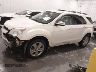 2015 Chevrolet Equinox LTZ with VIN 1GNALDEK1FZ106353, listed as a IAAI auction lot 41665296 with 257,617 mi miles. Bid and sale history available at carsss.com. Image 18.