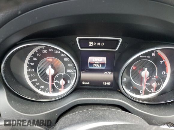 2016 Mercedes-Benz CLA 45 AMG z VIN WDDSJ5CB4GN354736, wystawiony jako Copart lot #48046865 z przebiegiem 77 513 mil mil oraz Szkoda całkowita • Salvage title. Historia ofert i sprzedaży dostępna na DreamBid. Obrazek 9.