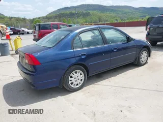 2004 Honda Civic LX with VIN 2HGES16614H530479, listed as a IAAI auction lot 42142030 with 145,577 mi miles. Bid and sale history available at carsss.com. Image 4.