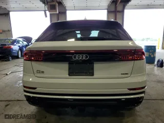 2020 Audi Q8 Prestige with VIN WA1FVAF15LD022939, listed as a Copart auction lot 57142233 with 35,061 mi miles. Bid and sale history available at carsss.com. Image 6.