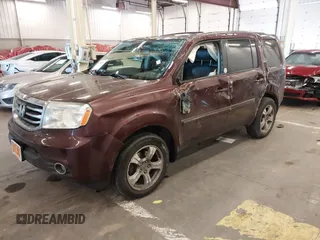 2015 Honda Pilot EX-L with VIN 5FNYF4H52FB043354, listed as a IAAI auction lot 41458416 with 137,137 mi miles and . Bid and sale history available at carsss.com. Image 16.