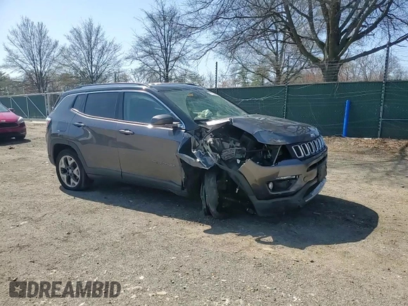 2020 Jeep Compass Limited с VIN 3C4NJDCB1LT196075, выставлен на аукционе Copart как лот 51287945 с пробегом 96 827 миль миль и Списание • Salvage title. История ставок и продаж доступна на DreamBid. Изображение 12.