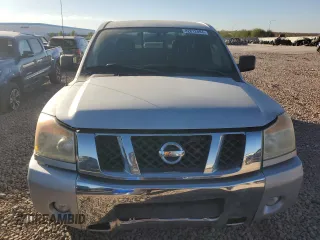 2010 Nissan Titan SE with VIN 1N6AA0CA5AN308613, listed as a Copart auction lot 82812894 with 98,887 mi miles and Salvage Title. Bid and sale history available at carsss.com. Image 5.