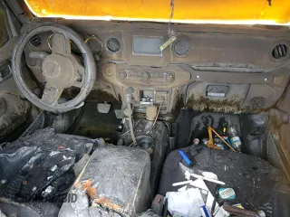 2022 Jeep Gladiator Texas Trail with VIN 1C6HJTAG2NL128766, listed as a Copart auction lot 44345455 with Not Provided miles and Salvage Title. Bid and sale history available at carsss.com. Image 8.