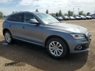 2014 Audi Q5 Progressiv with VIN WA1LFCFP0EA091641, listed as a Copart auction lot 64842565 with 103,483 mi miles and Salvage title. Bid and sale history available at DreamBid. Image 4.