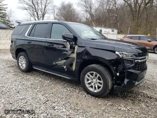 2024 Chevrolet Tahoe LS with VIN 1GNSKMKD2RR157801, listed as a Copart auction lot 81902404 with 27,860 mi miles and Salvage Title. Bid and sale history available at carsss.com. Image 4.