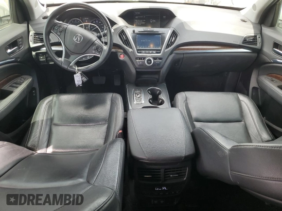 2019 Acura MDX with VIN 5J8YD3H34KL008337, listed as a Copart auction lot 53061655 with 66,561 mi miles and Salvage Title. Bid and sale history available at carsss.com. Image 8.