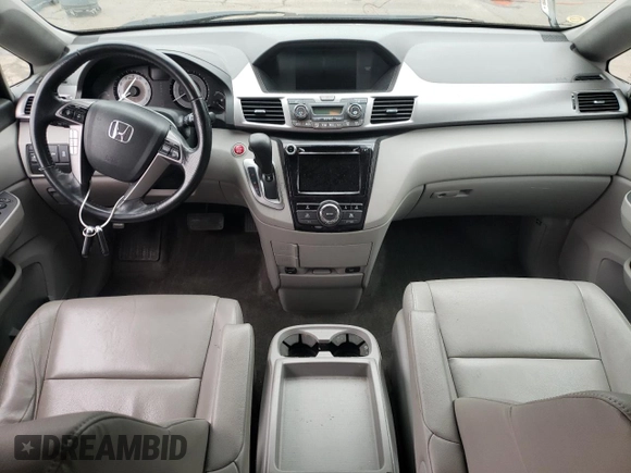 2015 Honda Odyssey EX-L z VIN 5FNRL5H63FB071496, wystawiony jako Copart lot #58171045 z przebiegiem 139 202 mil mil oraz Szkoda całkowita • Salvage title. Historia ofert i sprzedaży dostępna na DreamBid. Obrazek 8.