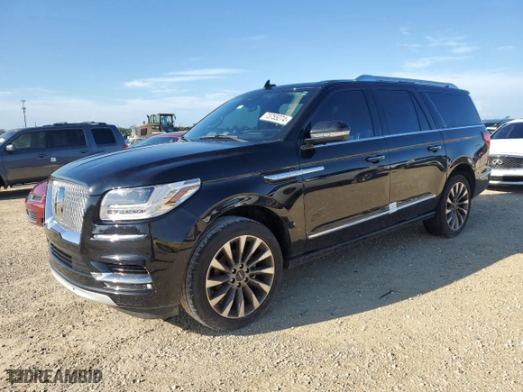 2020 Lincoln Navigator L Reserve with VIN 5LMJJ3LT2LEL21577, listed as a Copart auction lot 73755274 with 0 mi miles and Non Repairable. Bid and sale history available at carsss.com. Image 1.