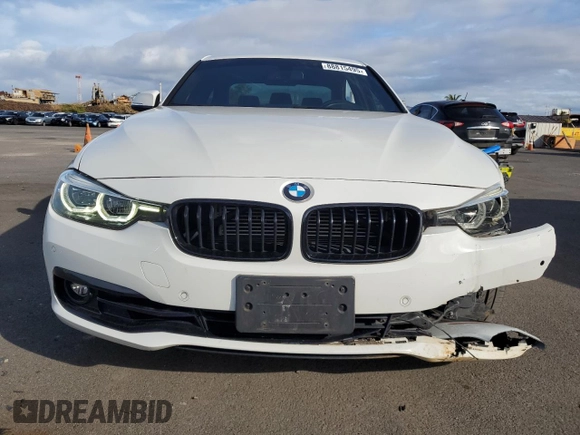 2018 BMW 3 Series 330e iPerformance with VIN WBA8E1C52JA756990, listed as a Copart auction lot 88815495 with 64,081 mi miles and Non Repairable. Bid and sale history available at carsss.com. Image 5.
