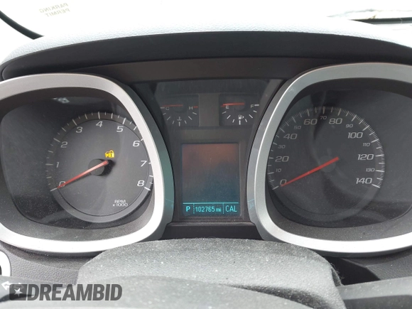 2012 Chevrolet Equinox LT w/1LT with VIN 2GNALDEK6C6303722, listed as a IAAI auction lot 41932672 with 102,765 mi miles. Bid and sale history available at carsss.com. Image 7.
