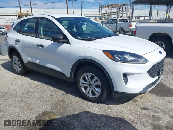 2020 Ford Escape S with VIN 1FMCU0F65LUC46922, listed as a IAAI auction lot 41468153 with 82,877 mi miles and . Bid and sale history available at carsss.com. Image 1.