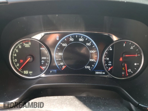 2022 Chevrolet Blazer RS with VIN 3GNKBKRS4NS198298, listed as a Copart auction lot 47863555 with 38,442 mi miles and Salvage title. Bid and sale history available at DreamBid. Image 9.