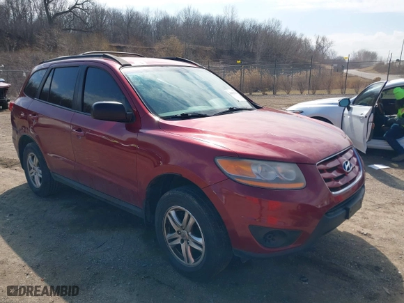 2011 Hyundai Santa Fe GLS with VIN 5XYZG3AB6BG011182, listed as a IAAI auction lot 41896223 with 250,176 mi miles. Bid and sale history available at carsss.com. Image 1.