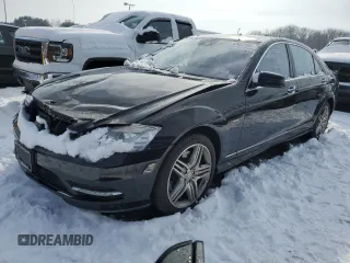 2013 Mercedes-Benz S-Class S 550 with VIN WDDNG9EB5DA520975, listed as a Copart auction lot 43427585 with 156,255 mi miles and Clean Title. Bid and sale history available at carsss.com. Image 1.
