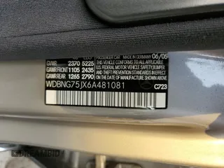 2006 Mercedes-Benz S 500 z VIN WDBNG75JX6A481081, wystawiony jako Copart lot #88057695 z przebiegiem 87 876 mil mil oraz Tytuł czysty. Historia ofert i sprzedaży dostępna na DreamBid. Obrazek 12.